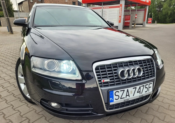 Audi A6 cena 28800 przebieg: 359000, rok produkcji 2008 z Poręba małe 407